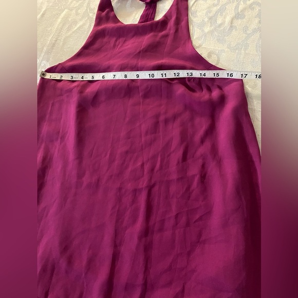 - Luca Couture Pink Halter swing dress size M - Picture 5 of 8